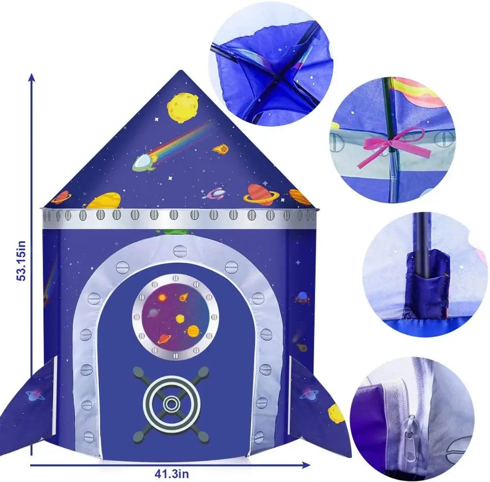 Kids Tent Space Children Play House Child Tente Enfant Portable Baby Play House Tipi Kids Space Toys Play House For Kids 4
