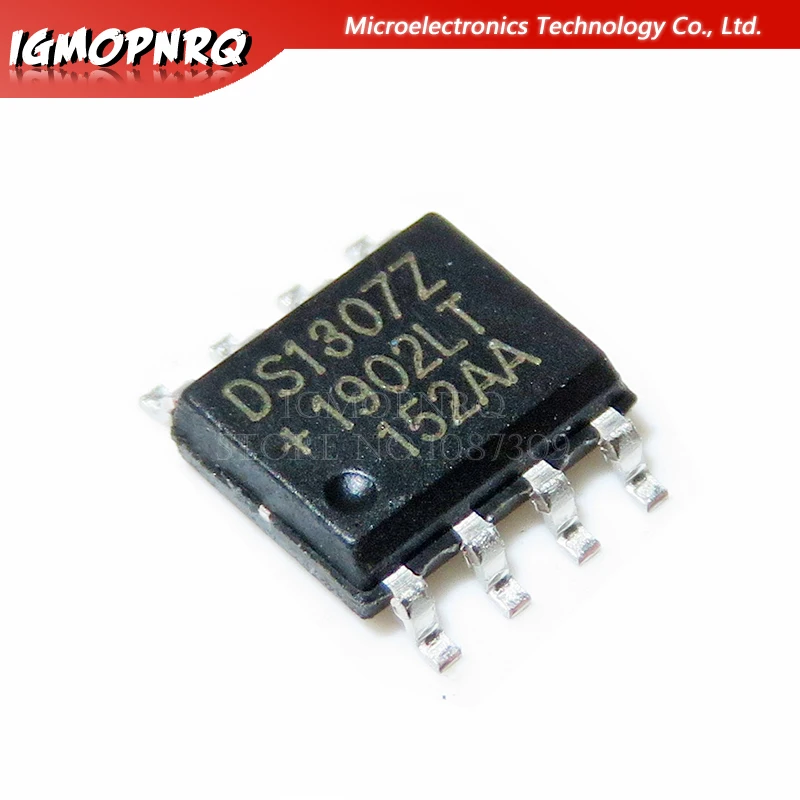 10pcs DS1307Z DS1307 SOP-8 Real Time Clock 64x8 Serial I2C RTC new original | Электронные компоненты и