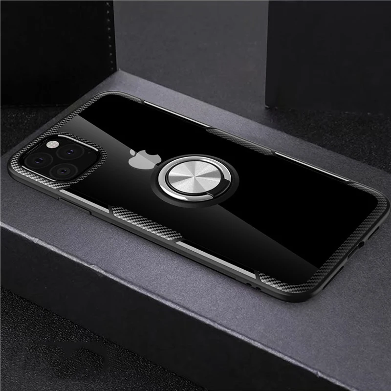 Чехол для iPhone XR XS 5 6 7 8 X TPU Скрытая подставка с магнитом автомобиля чехол для iPhone 6 7 8 Plus XS максимальный чехол Fundas