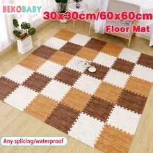 Alfombra de juego de EVA para habitación de bebé, alfombrilla de juego para habitación de bebé, alfombrilla para gatear, juguetes educativos