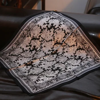 

New silk scarf silk scarf "classic cashew" silk scarf/silk scarf/professional silk scarf