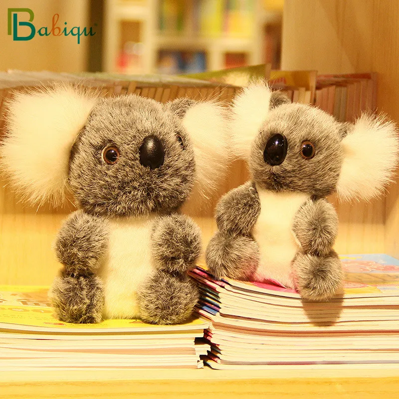 1pc 13/17cm Cute Simulation Koala Bear Plush Toy Mini Australia Adventure Koala Doll for Kids Stuffed Kawaii Birthday Gift Just6F