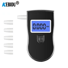 Professional Alcohol Tester Digital Breathalyzer LCD Display Breath Analyzer Portable Alcohol Detection Device for Drivers