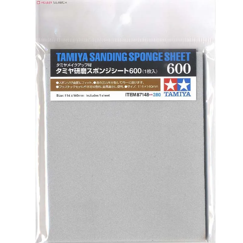 

Набор для шлифовки Tamiya 87148, губка 600