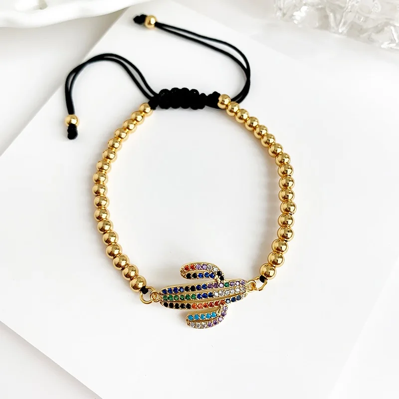 MIYUKI браслет Pulseras Mujer Moda Delica золотой цвет Бусины Цвет Кристалл Браслеты С КАКТУСОМ для женщин ювелирные изделия ручной работы подарок
