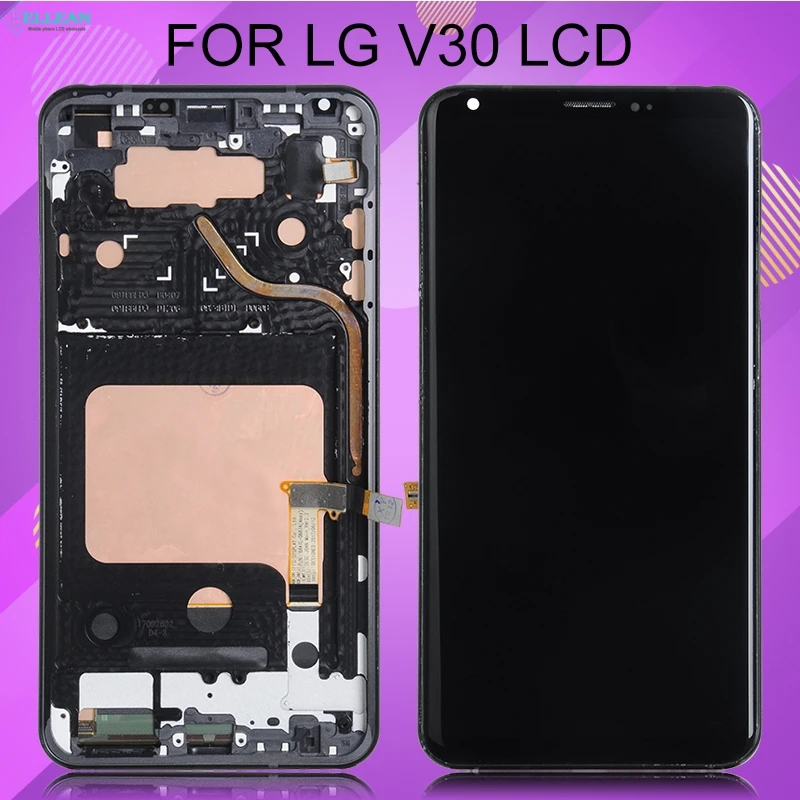 Оригинальный ЖК-дисплей Catteny VS996 6 0 дюйма для LG V30 сенсорный дигитайзер в сборе
