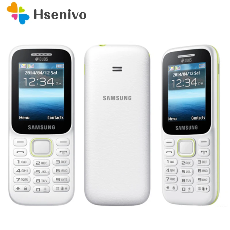B310E 100% Оригинальный разблокированный Samsung Guru Music 2 сотовый телефон с двумя sim