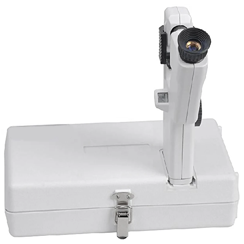 

Portable Lensmeter Handheld Focimeter Optical Lensometer AA Battery Powered