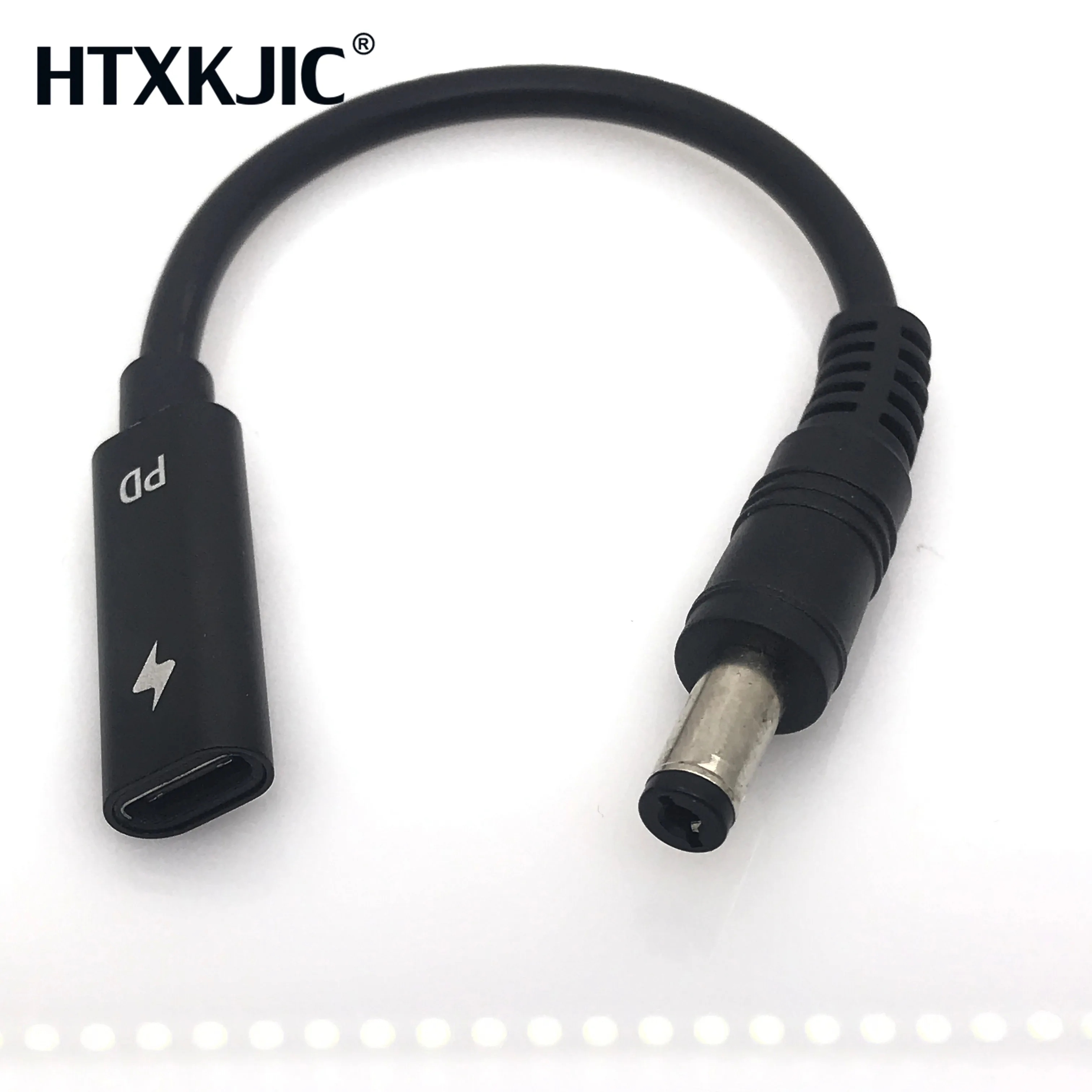 레노보 PD용 USB 3.1 C타입 USB 암-DC 7.9*5.0mm 4.0*1.35 5.5*2.5 2.1 스퀘어 수 전원 충전기 어댑터 커넥터