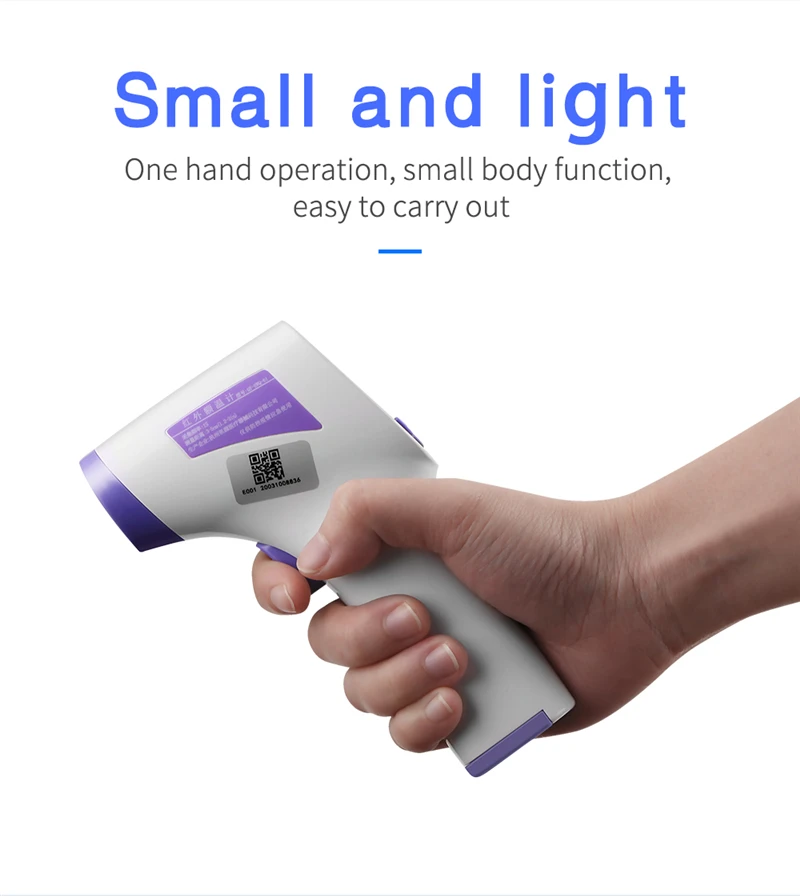 

Digital Temperature LCD Thermometer Infrared Thermometer Non-contact Forehead Body Surface Temperature Measuring For Adult Baby