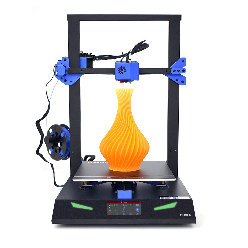 

4.3Inch touch screen LCD Longer Lk1 Pro FDM 3D Printer printing size: 300*300*400mm New All-plane Aluminum Frame