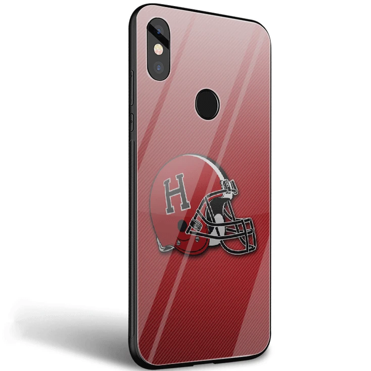 Стеклянный Чехол для мобильного телефона Xiaomi mi 8 9 Lite A1 A2 красный mi Note 5 6 7 Pro 6A 4X F1 чехол с логотипом Гарвардского университета - Цвет: G11