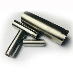 Metal Tube Threaded Tube M8 Hollow Threaded Tube Extended Outer Threaded Tube 1/8