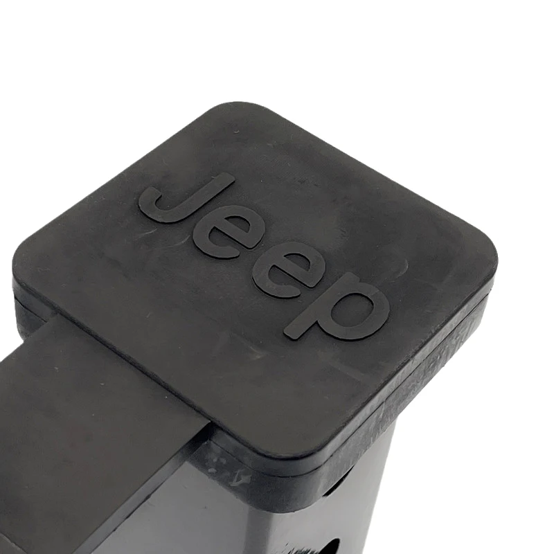 CVP Universal Auto Trailer Hitch Tube Rubber Plug Cap Receiver Protect Cover 2 Inch For Toyota Ford Jeep Camper Accessories