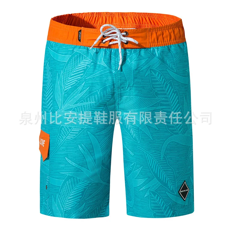 

Days Pullen 19 Years New Style Beach Shorts Men's Swimming Trunks Casual Shorts MEN'S Sports Pants Large Size 1902 #