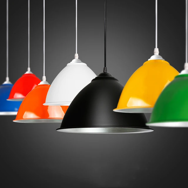 Modern Pendant Lights Colorful LED Hanging Lamp LED Lights Lighting e607d9e6b78b13fd6f4f82: Black 27cm|Black 35cm|black A|Blue 27cm|Blue 35cm|blue A|Green 27cm|Green 35cm|green A|Orange 27cm|Orange 35cm|Orange A|Red 27cm|Red 35cm|Red A|White 27cm|White 35cm|White A|Yellow 27cm|Yellow 35cm|yellow A