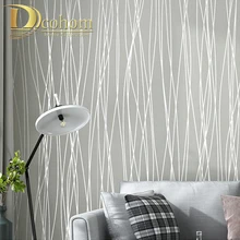 Простой стиль, серебристо-серая текстура, Настенная бумага, чистый цвет, вертикальная полоска, настенная бумага, рулон для гостиной, белые обои