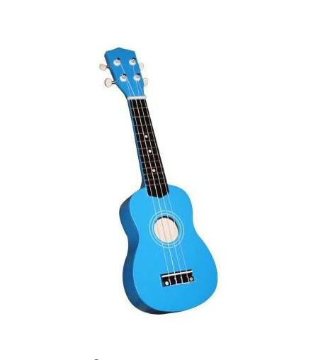 21 дюймов Гавайские гитары укулеле мини-гитары укулеле наборы сумка Капо ремень медиаторы комплект музыка для детей подарок 14 цветов UK001A - Цвет: Blue with sets