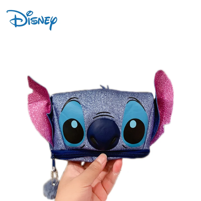 Disney bolsas de papelería de Lilo & Stitch para estudiantes, bonitas figuras de dibujos Kawaii, estuche para lápices, regalos para niños y niñas| | - AliExpress