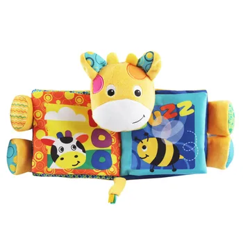 

Baby Quiet Cloth Book Mobile Rattles Plush Cloth Book For Toddlers Newborn Learning Early Education Toy Montessori Book