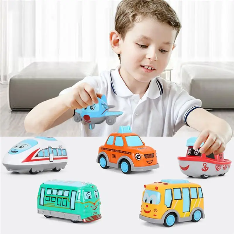 

1 Set 3Pcs Alloy Model Car Durable Simulation Car Educational Toy for Kids Early Preschool Teaching Aids