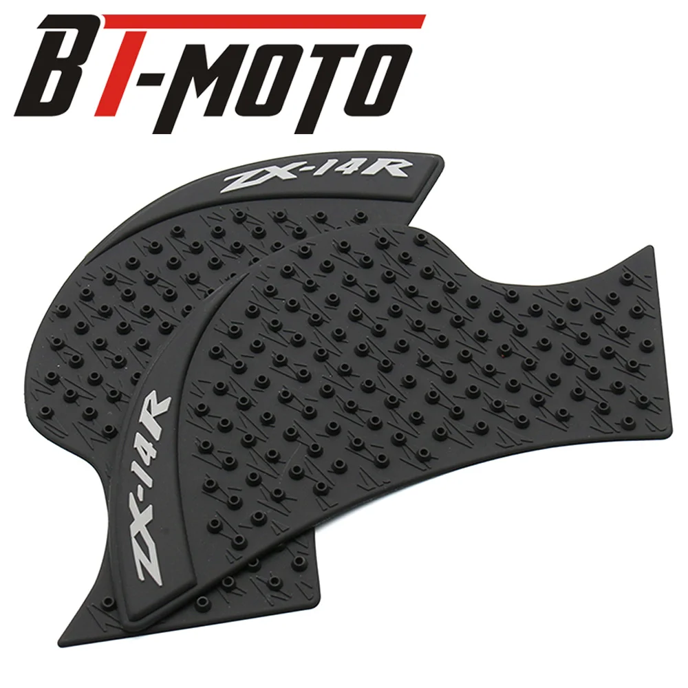 Для Kawasaki Ninja ZX14 2006-2011 ZX14R 2012- мотоцикл топливный бак газа тяговые колодки протектор резиновые 3M наклейки