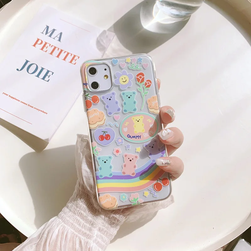 Силиконовый чехол для iPhone 12 11 Pro MAX Xs max XR 7 8 Plus mini 7Plus|Бамперы| |