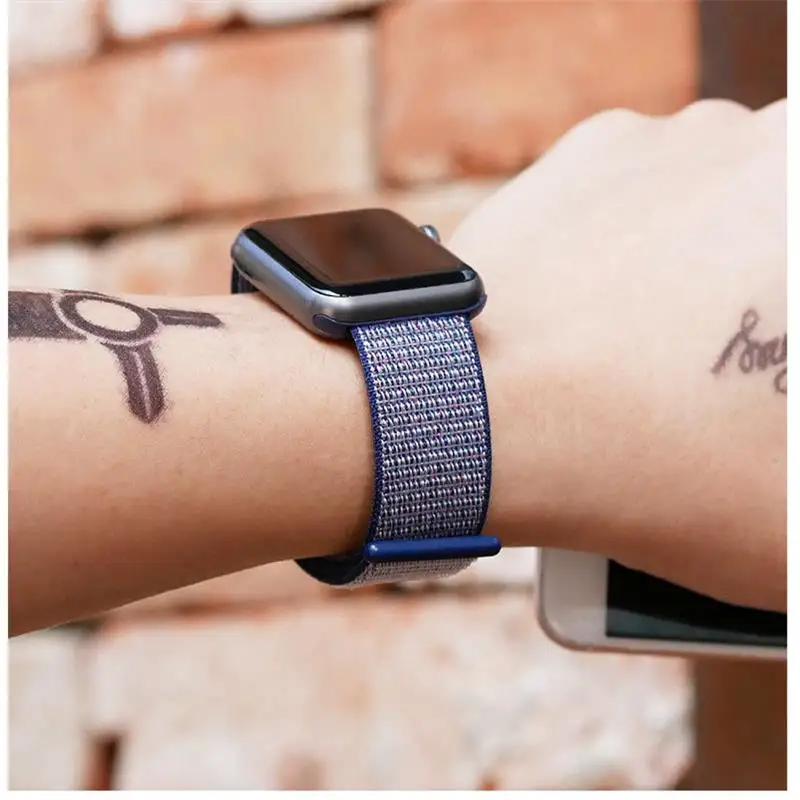 Дополнительный ремень sport loop ремешок для iwo 8 11 5 6 7 сменный ремешок 42 мм 44 мм для iwo8 iwo11(не включает часы