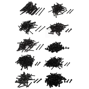 

M3 x 40mm Alloy Steel Hex Bolt Socket Head Cap Screws Black 50 Pcs