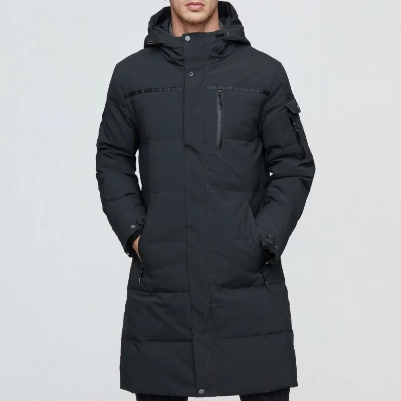 Рисунок 4 - Новая куртка, длинное Мужское пальто с капюшоном