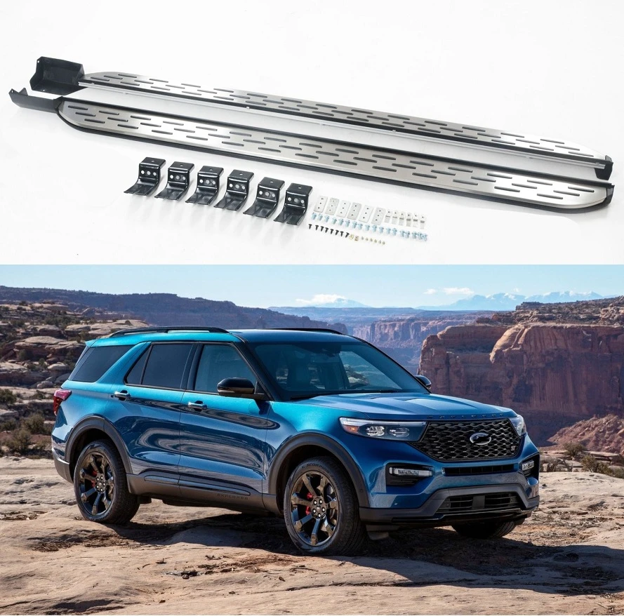 Aluminum For Ford Explorer Running Board Side Step Nerf Bars Pedal Good Quality Pedals Aliexpress