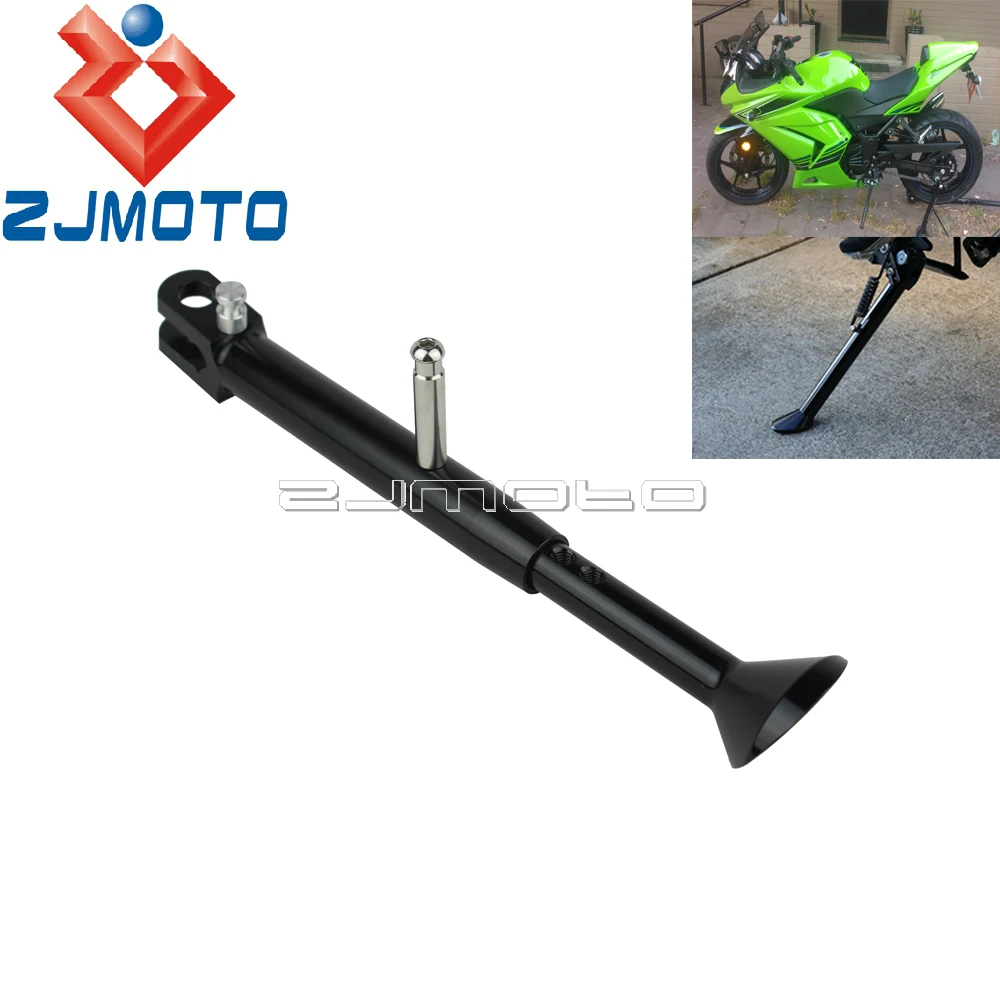 Cnc Aluminum Custom Side Kickstand Adjustable Kickstand Motorcycle Foot