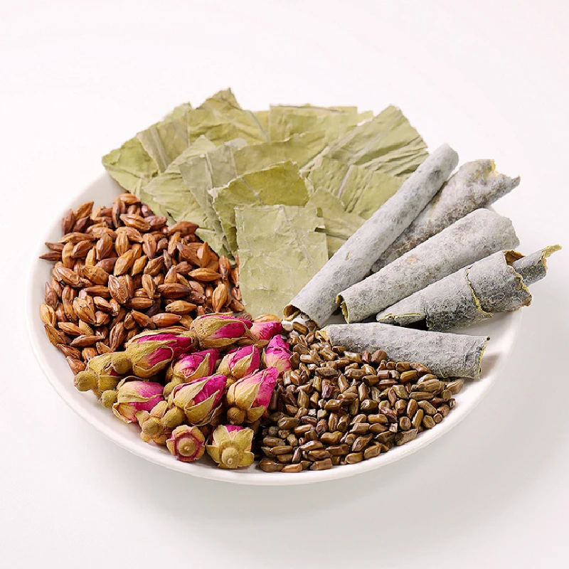2 Boxes/40pcsWinter Melon Lotus Leaf Slimming Scraping Oil Fat Beauty Rose Herber Bag Weight Loss Combination  Health