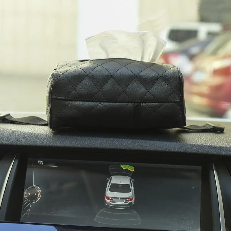 Спинка для офисных кресел из подвесная Автомобильная ТКАННАЯ коробка автомобильные принадлежности ткани Бумага лоток для дома машина салфетки держатель, чехол, органайзер украшения инструменты