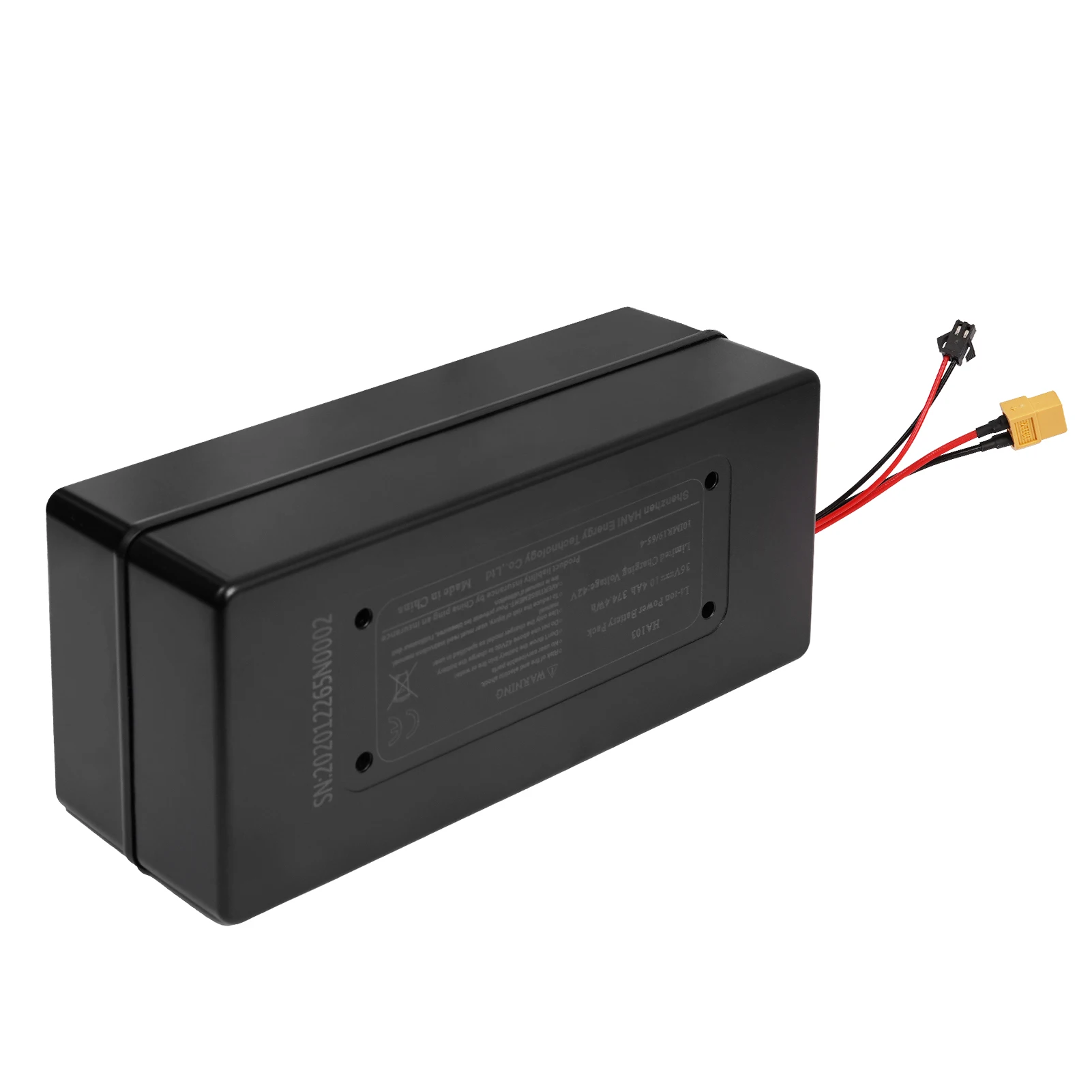 36v 10.4ah 374.4wh Electric Bicycle Lithium Ion Battery Pack High Power