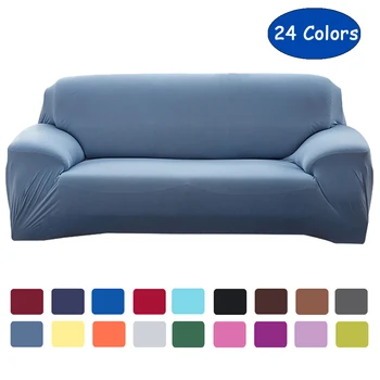 

Airldianer 24 colors Solid color Sofa cover stretch seat couch covers Couch cover Funiture all warp Towel slipcovers sofa kid