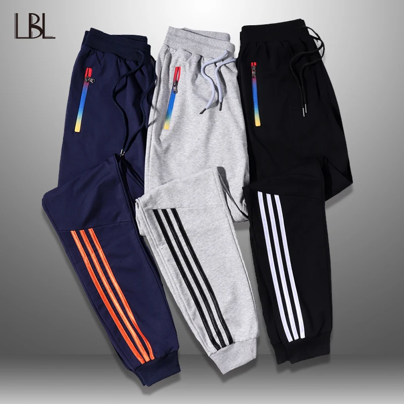 LBL Men Pants Striped Jogger Autumn Casual Mens Sweatpants Sportswear Long Trousers New Straight Pants Man Fitness Clothing 5XL LBL Men Pants Striped Jogger Autumn Casual Mens Sweatpants Sportswear Long Trousers New Straight Pants Man Fitness Clothing 5XL