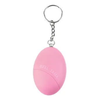 

Smart Key-chain Eggs Shape Scream Loud Anti-Attack Self Defense Protective Alert Lovely Practical Safety Women Girl Alarm