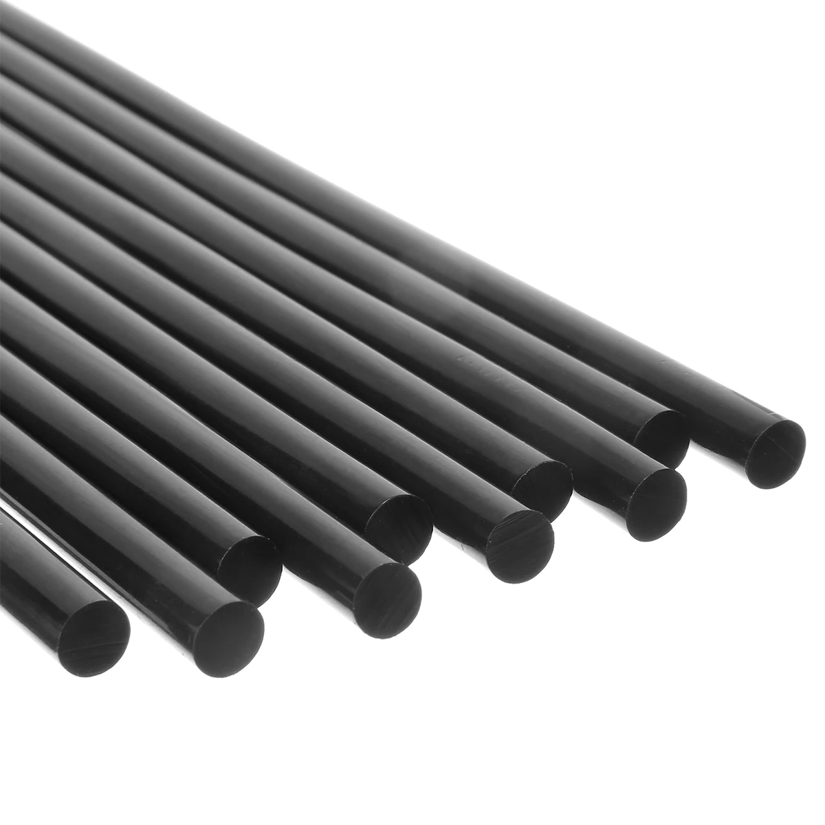 10pcs 7mm Black Hot Melt Glue Sticks For Electric Glue Gun Craft Album Alloy Car Dent Paintless Removal Hand DIY Repair Tools