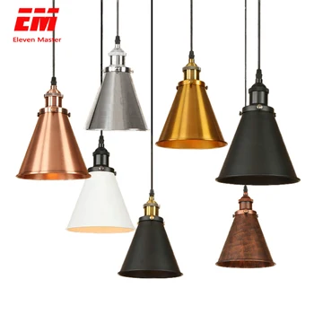 

Retro loft industrial iron hanging lights E27 110V 220V LED black pendant lamps for kitchen living room bedroom aisle ZDD0028