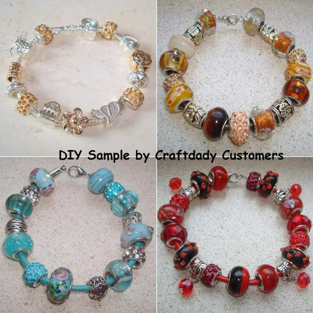 20Pcs New Assorted Color Luxury Rhinestone Large Hole Spacer Fit Pandora Charms Bracelet Hair Beads for Women DIY Jewelry Making 20Pcs New Assorted Color Luxury Rhinestone Large Hole Spacer Fit Pandora Charms Bracelet Hair Beads for Women DIY Jewelry Making