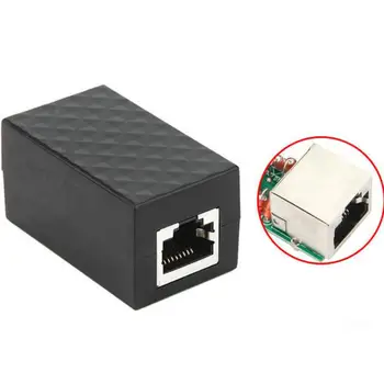 

Lightning protection RJ45 network head Extender cable RJ45 connector Ethernet Adapter for Ethernet Cable Female to Female