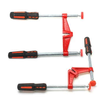 

Hard Alloy F Bar Clamp Attached Parallel Clamp Right Angle Clamp Attachment for Woodworking