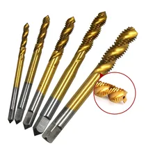 Ручной орган, оборудованный кран, M3-M12, набор, быстрое нарезание, внутренняя резьба, 6542, высокоскоростная стальная фурнитура, инструменты