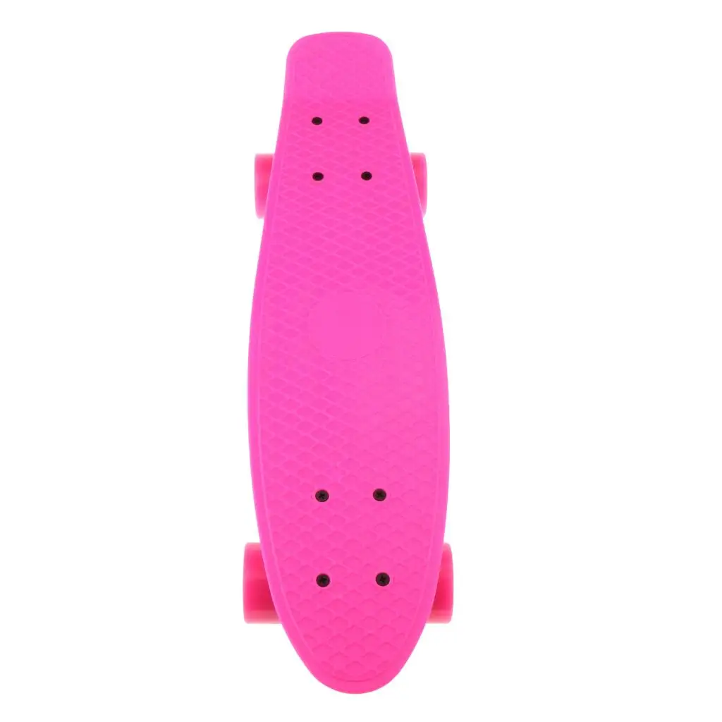 22inch Complete SkateboardCruiser Skate Board Retro Longboard for Beginners Kids