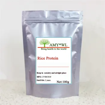 

Rice Protein/Brown Rice Protein Concentrate Powder Exporter,Non-GMO Rice Protein 100g