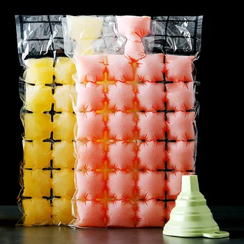 

Disposable Ice Pack Eating Frozen Ice Cubes Mould Creative Sealing Small Ice Tray Ice Maker Port Bag Stall Supply of Goods