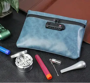 

2020 New Waterproof Travel Storage Bag Password Lock Deodorant Makeup Bag Smell Proof Bag
