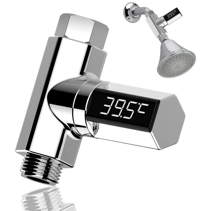 Термометр светодиодный дисплей бытовой водный термометр для душа поток воды температура монитор Горячая светодиодный дисплей водяной Душ