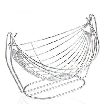 

Home Fashion Fruit Basket Iron Art Swing Fruit Plate Kitchen Decorative Fruit Storage Rack